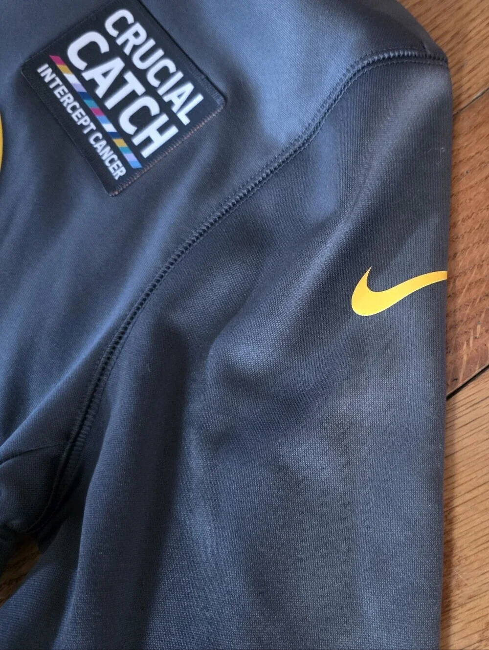 Nike Green Bay Packers Pullover Hoodie with Yellow Accents